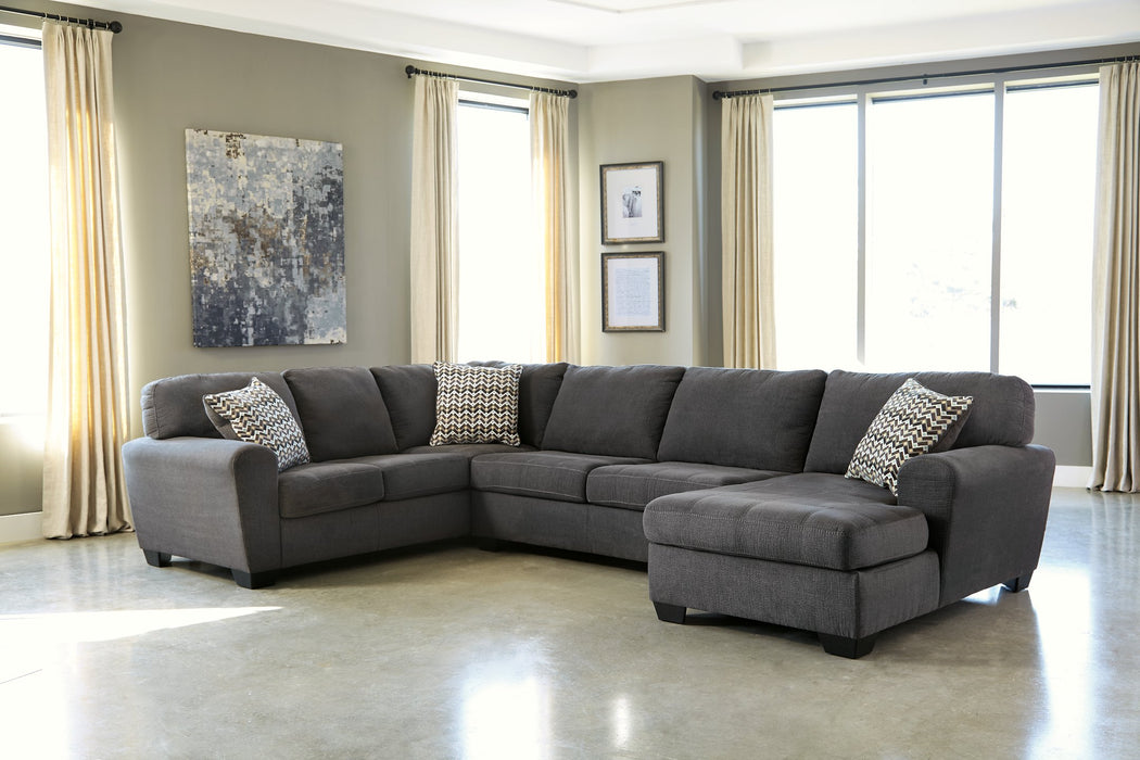 Ambee 3-Piece Sectional with Chaise - Factory Furniture Outlet Store