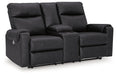 Axtellton Power Reclining Loveseat with Console - Factory Furniture Outlet Store