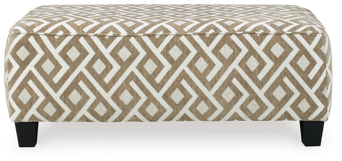 Dovemont Oversized Accent Ottoman - Factory Furniture Outlet Store