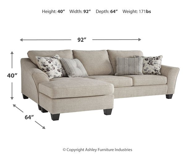 Abney Sofa Chaise - Factory Furniture Outlet Store