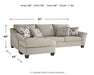 Abney Sofa Chaise Sleeper - Factory Furniture Outlet Store