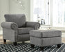 Agleno Ottoman - Factory Furniture Outlet Store