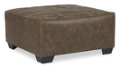 Abalone Oversized Accent Ottoman - Factory Furniture Outlet Store