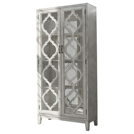 Mckellen 2-door Tall Cabinet Antique White image