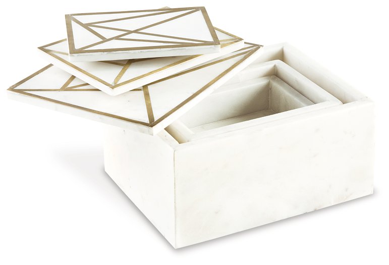 Ackley Box (Set of 3) - Factory Furniture Outlet Store