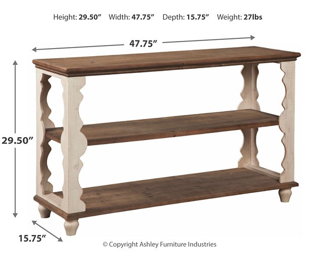 Alwyndale Sofa/Console Table - Factory Furniture Outlet Store