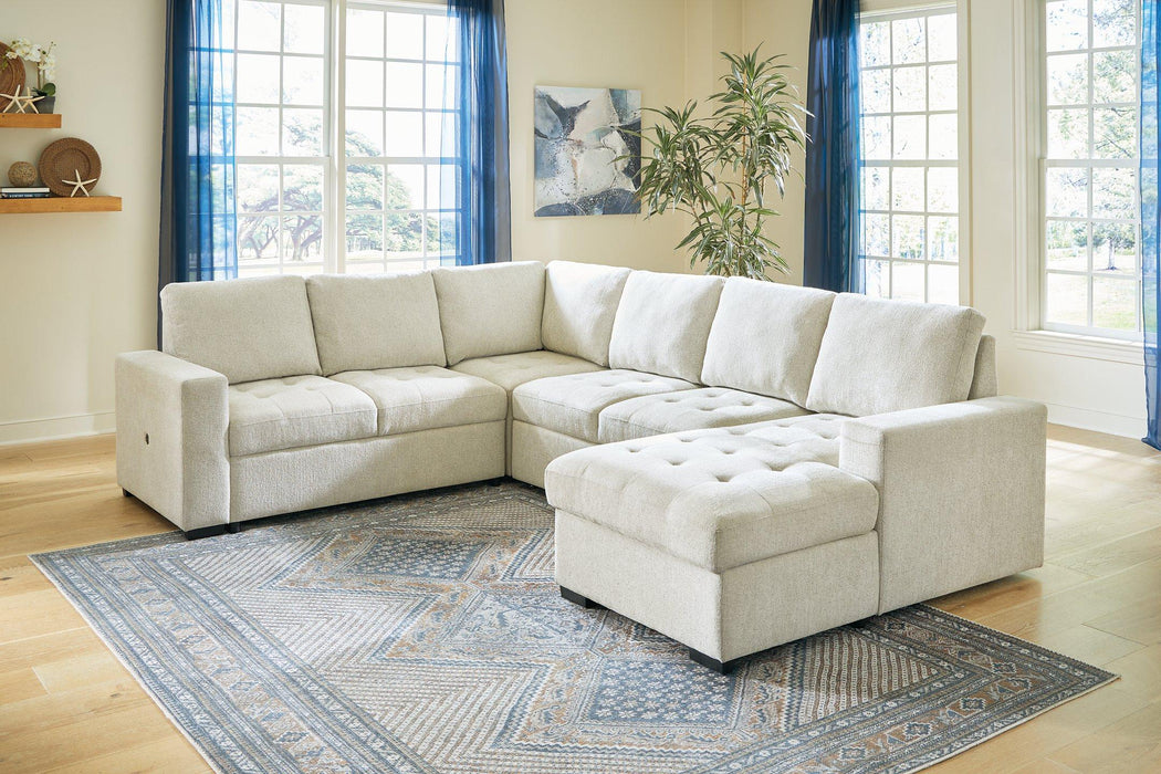 Millcoe 3-Piece Sectional with Pop Up Bed - Factory Furniture Outlet Store