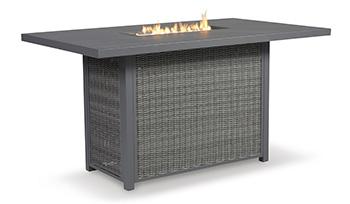 Palazzo Outdoor Bar Table with Fire Pit