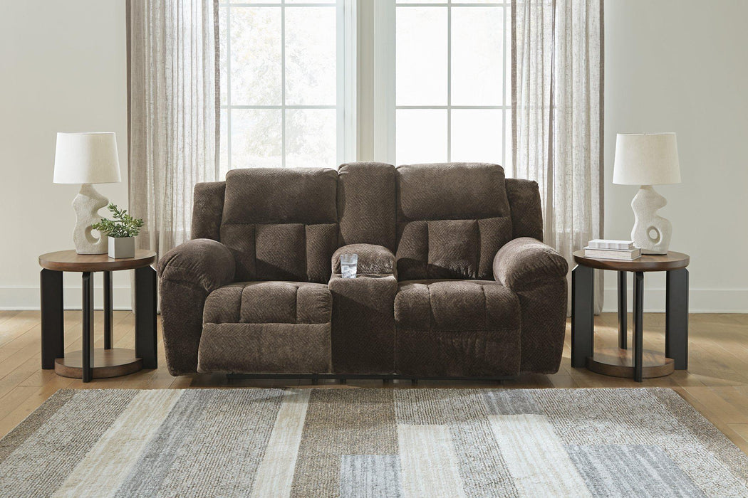 Frohn Reclining Loveseat with Console