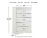 Anarasia Chest of Drawers - Factory Furniture Outlet Store