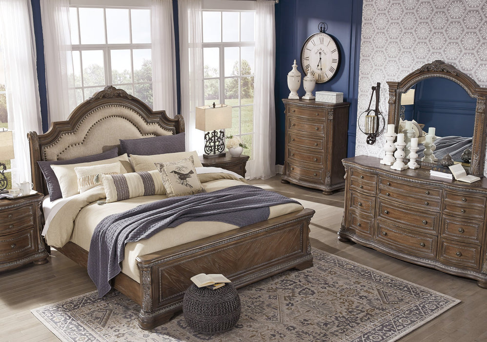 Charmond Upholstered Bed - Factory Furniture Outlet Store