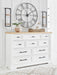 Ashbryn Dresser and Mirror - Factory Furniture Outlet Store