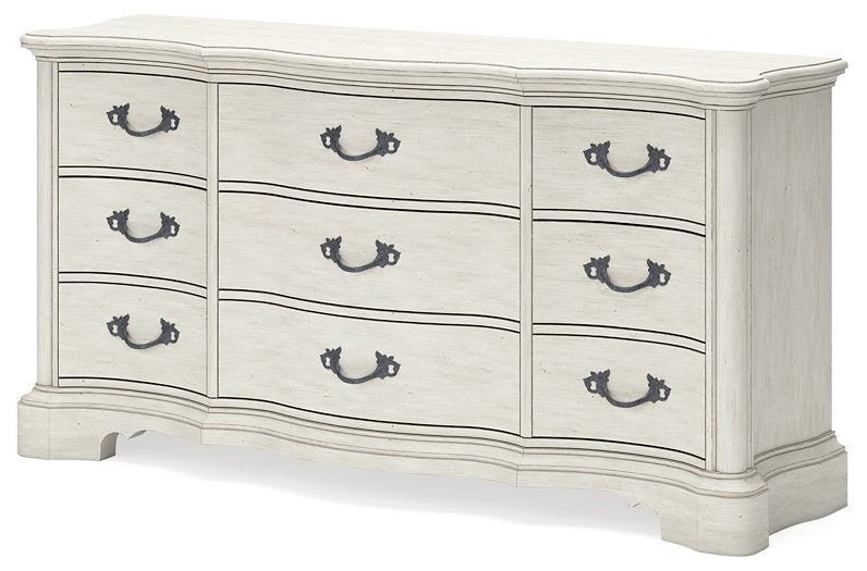 Arlendyne Dresser and Mirror - Factory Furniture Outlet Store
