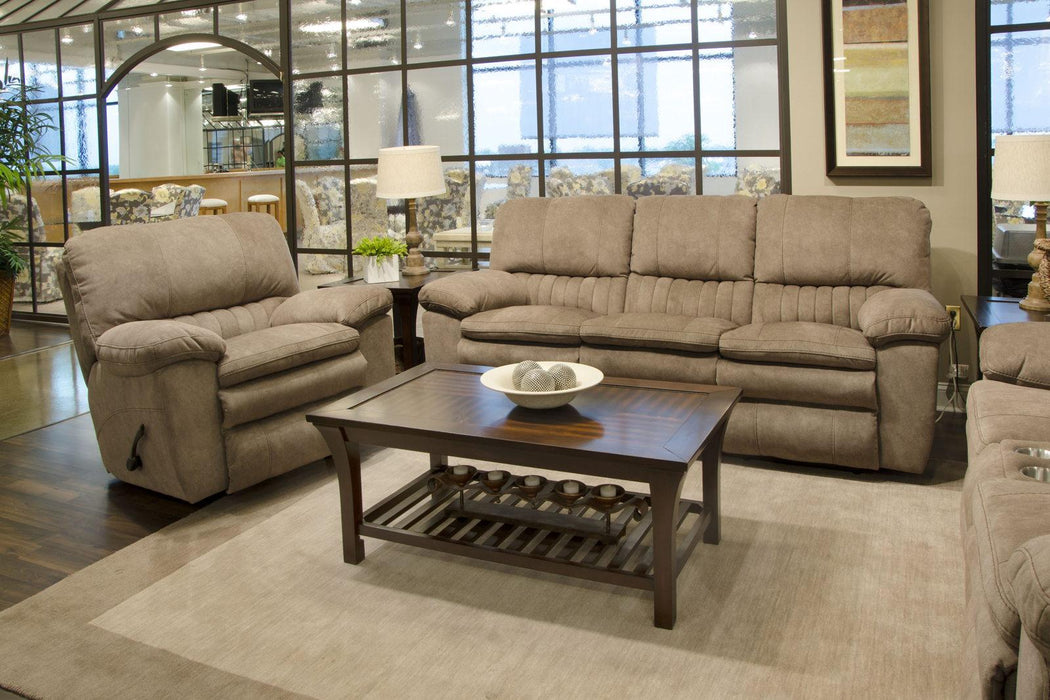 Catnapper Reyes Power Lay Flat Recliner in Portabella 62400-7 - Factory Furniture Outlet Store