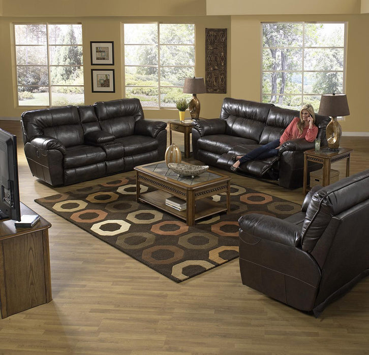 Catnapper Nolan Power Extra Wide Reclining Sofa in Godiva - Factory Furniture Outlet Store