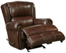 Catnapper Duncan Power Deluxe Lay Flat Recliner in Walnut - Factory Furniture Outlet Store