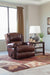 Catnapper Duncan Deluxe Glider Recliner in Walnut - Factory Furniture Outlet Store