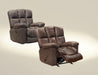 Catnapper Furniture Mayfield Power Rocker Recliner in Saddle - Factory Furniture Outlet Store