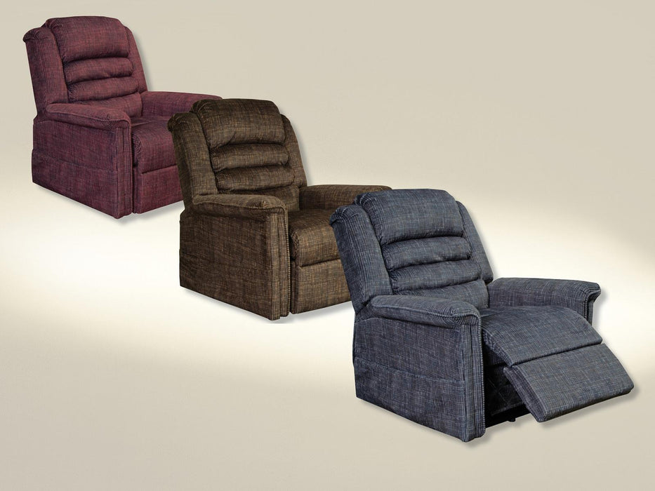 Catnapper Furniture Soother Power Lift Recliner in Chocolate - Factory Furniture Outlet Store
