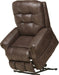 Catnapper Furniture Ramsey Power Lift Lay Flat Recliner w/ Heat & Massage in Sable - Factory Furniture Outlet Store