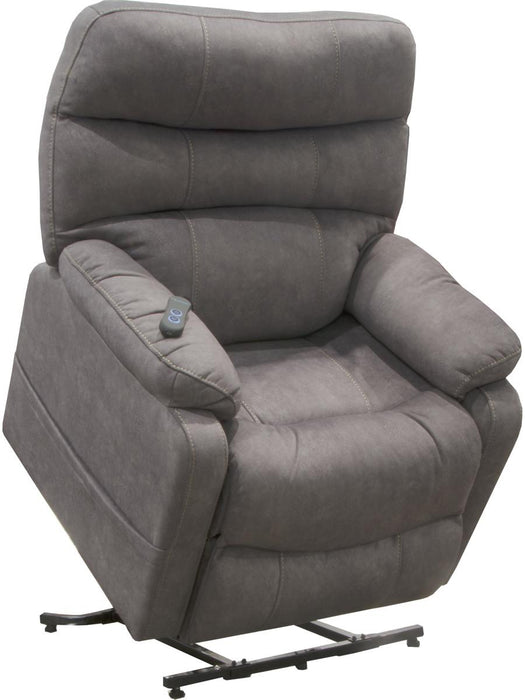 Catnapper Buckley Power Lift Recliner in Graphite 4864 - Factory Furniture Outlet Store