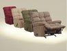 Catnapper Magnum Chaise Rocker Recliner in Sage 54689-2 - Factory Furniture Outlet Store