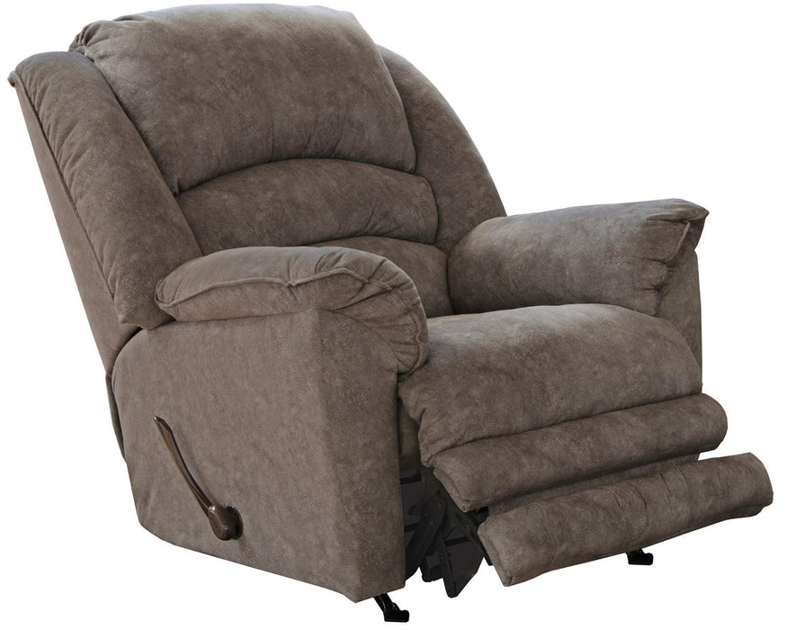 Catnapper Rialto Chaise Rocker Recliner in Steel 4775-2 - Factory Furniture Outlet Store