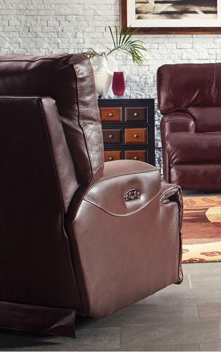 Catnapper Wembley Power Headrest Lay Flat Recliner in Walnut - Factory Furniture Outlet Store