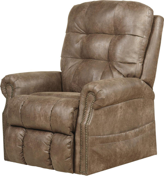 Catnapper Furniture Ramsey Power Lift Lay Flat Recliner w/ Heat & Massage in Silt image