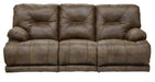 Catnapper Voyager Power Lay Flat Reclining Sofa in Elk image