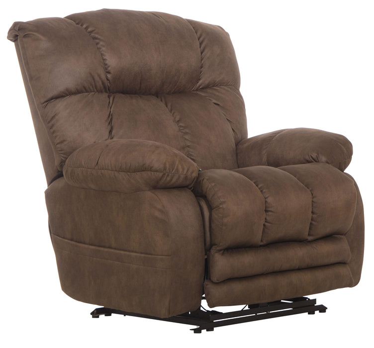 Dawkins Oversized Power Lay Flat Recliner with Extra Extension Footrest