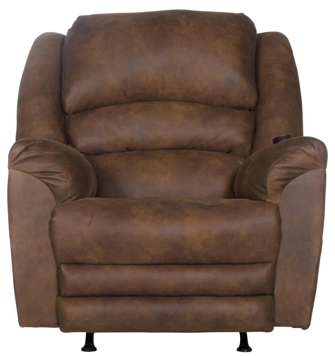 Hayden Extra Extension Rocker Recliner with Heat and Massage