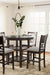 Langwest Counter Height Dining Table and 4 Barstools (Set of 5) - Factory Furniture Outlet Store