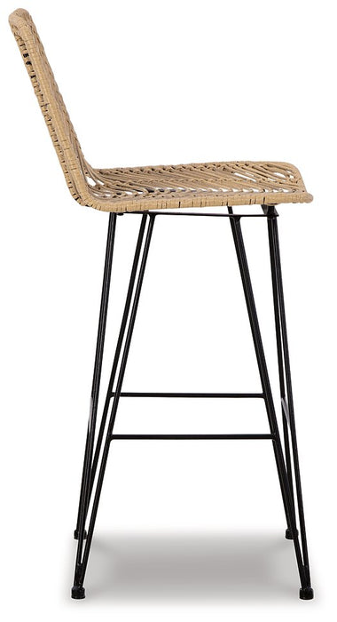 Angentree Bar Height Bar Stool - Factory Furniture Outlet Store