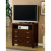 Gerico II Brown Cherry Media Chest image