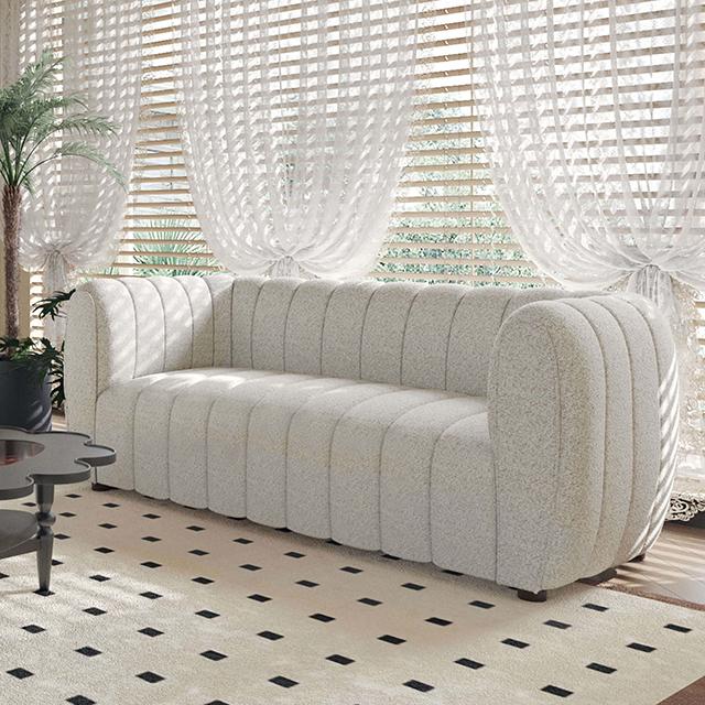 AVERSA Loveseat, Off-White image