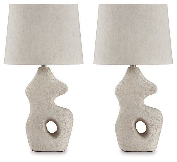 Chadrich Table Lamp (Set of 2) - Factory Furniture Outlet Store