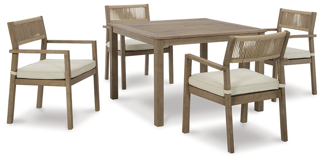 Aria Plains Outdoor Dining Set - Factory Furniture Outlet Store