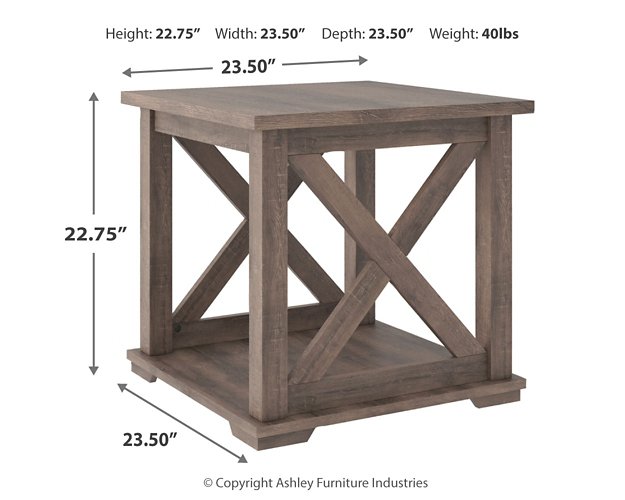 Arlenbry End Table - Factory Furniture Outlet Store
