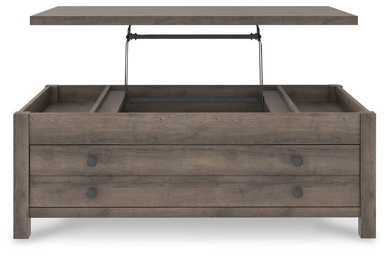 Arlenbry Coffee Table with Lift Top - Factory Furniture Outlet Store