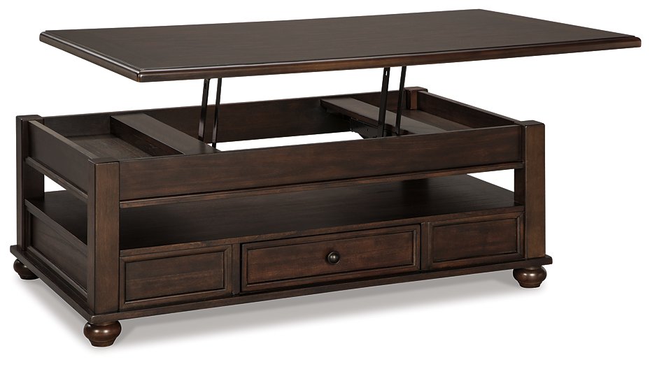 Barilanni Coffee Table with Lift Top - Factory Furniture Outlet Store
