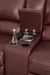 Alessandro Power Reclining Loveseat with Console - Factory Furniture Outlet Store