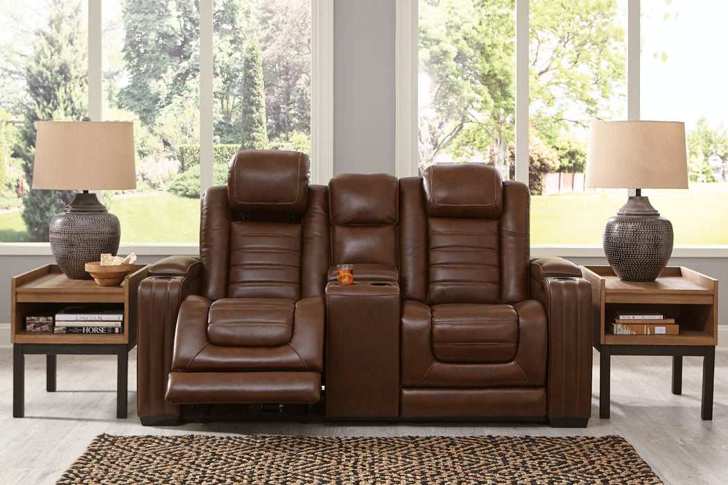 Backtrack Power Reclining Loveseat - Factory Furniture Outlet Store