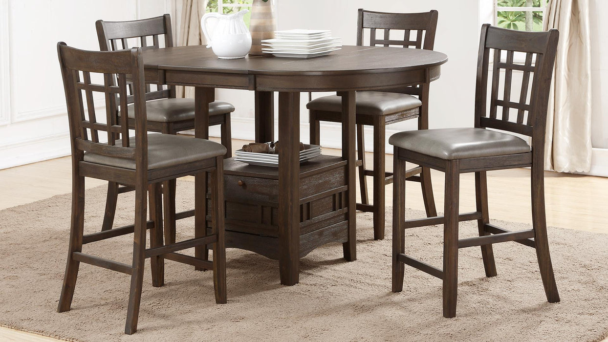 Tullia TABLE & 4 CHAIRS - D125 image