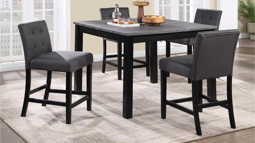 Owen COUNTER TABLE W/ 4 CHAIRS - D199-5 image