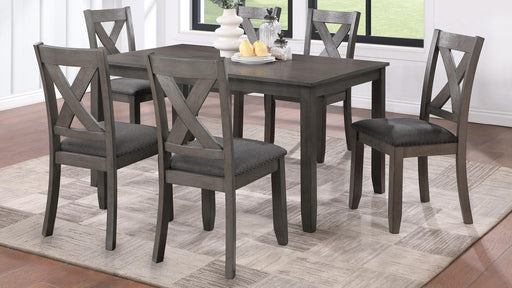 Peter DINING TABLE W/6 SIDE CHAIRS - D161-7 image