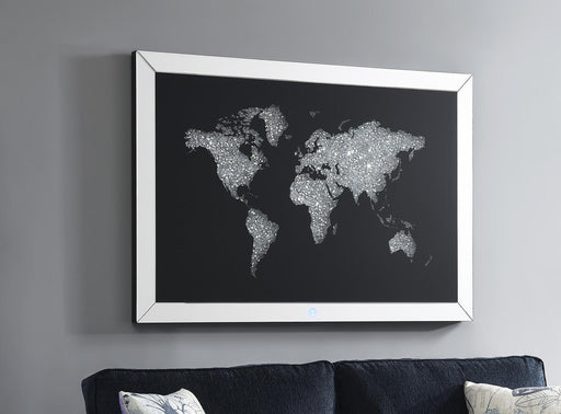 Rayne LED WALL ART (WORLD MAP) - A2010 image