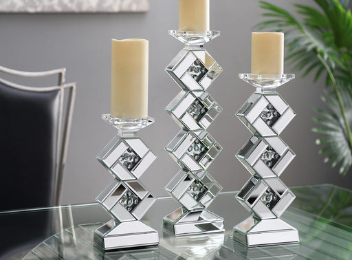 Gideon 3 PIECE CANDLE HOLDER - A4050-3PC image