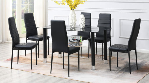Davis TABLE & 6 CHAIRS - D635 image