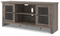 Arlenbry 60" TV Stand with Electric Fireplace - Factory Furniture Outlet Store